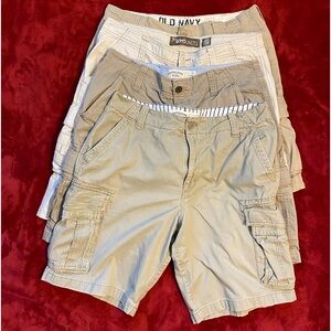 Men Cargo Shorts 4 Pair